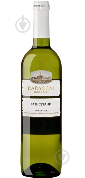 Вино BADAGONI Вазисубани белое сухое 0,75 л - фото 1 Вино BADAGONI Вазисубани белое сухое 0,75 л - фото 1