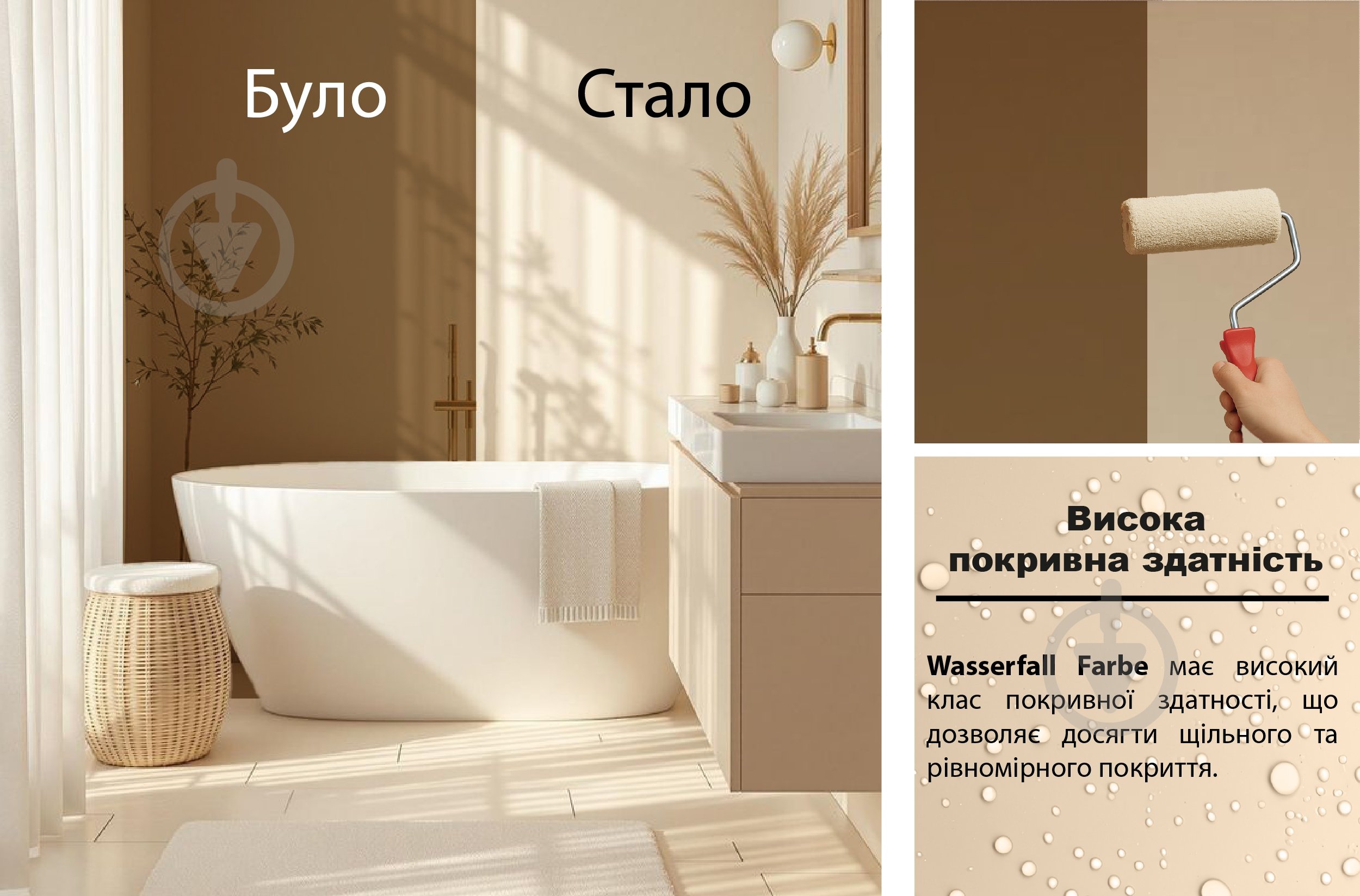 Фарба силіконова Feidal Wasserfall Farbe глибокий мат білий 1 л - фото 5