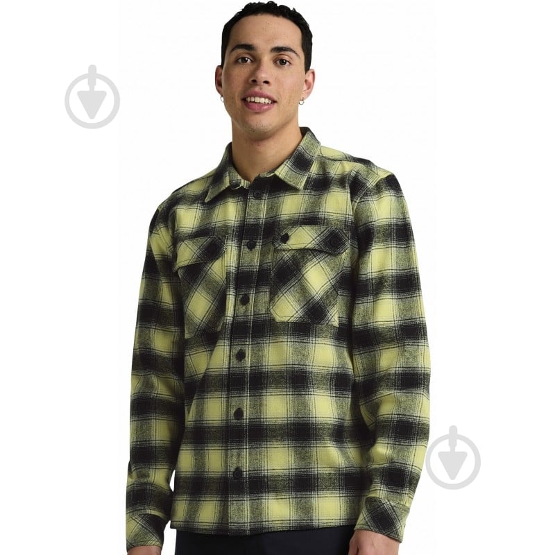 Рубашка Jack Wolfskin BAJA FLANNEL SHIRT M A65028_T0326 р. L желтый с черным - фото 5 Рубашка Jack Wolfskin BAJA FLANNEL SHIRT M A65028_T0326 р. L желтый с черным - фото 5