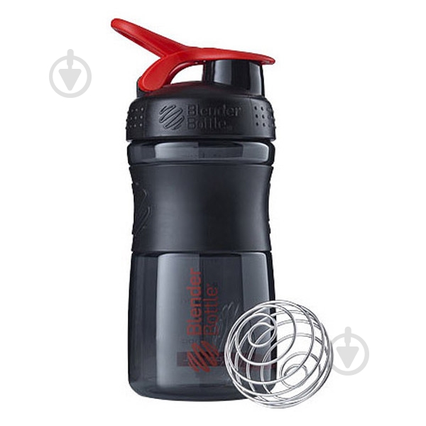 Шейкер Blender Bottle Sport Mixer 590 мл black/red - фото 1 Шейкер Blender Bottle Sport Mixer 590 мл black/red - фото 1