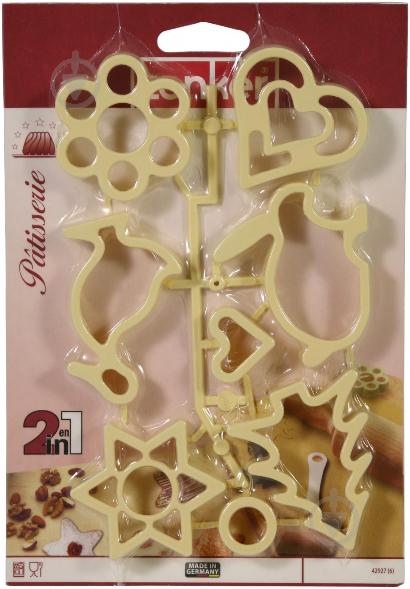 Набор форм для печенья Zenker 8 шт 42927 - фото 2 Набор форм для печенья Zenker 8 шт 42927 - фото 2