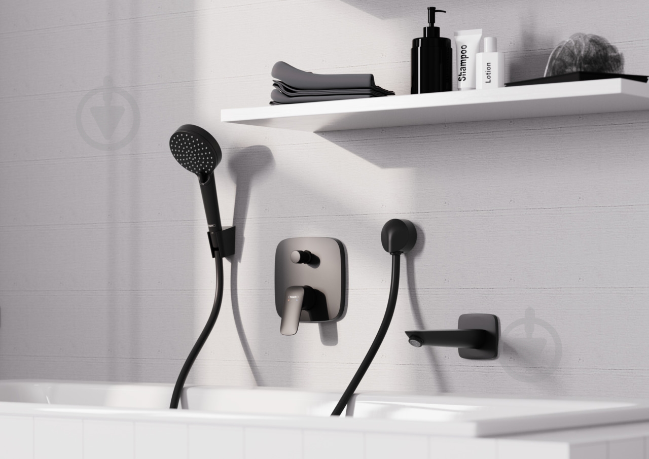 Держатель для лейки Hansgrohe Porter S 28331670 - фото 4 Держатель для лейки Hansgrohe Porter S 28331670 - фото 4