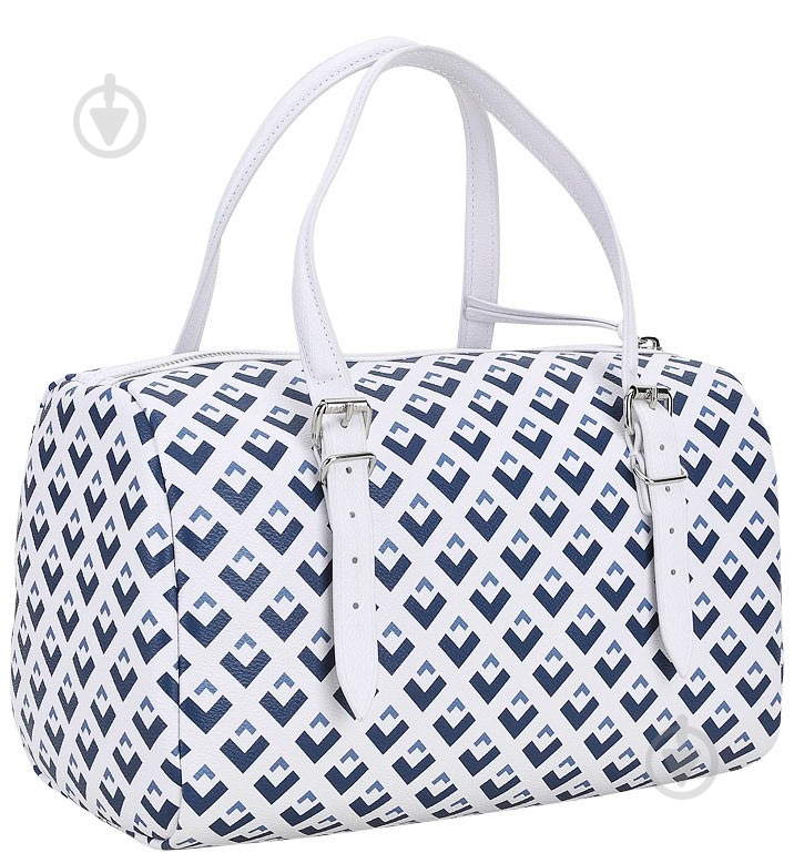 Сумка Lacoste NF1339NY650 білий із синім - фото 3