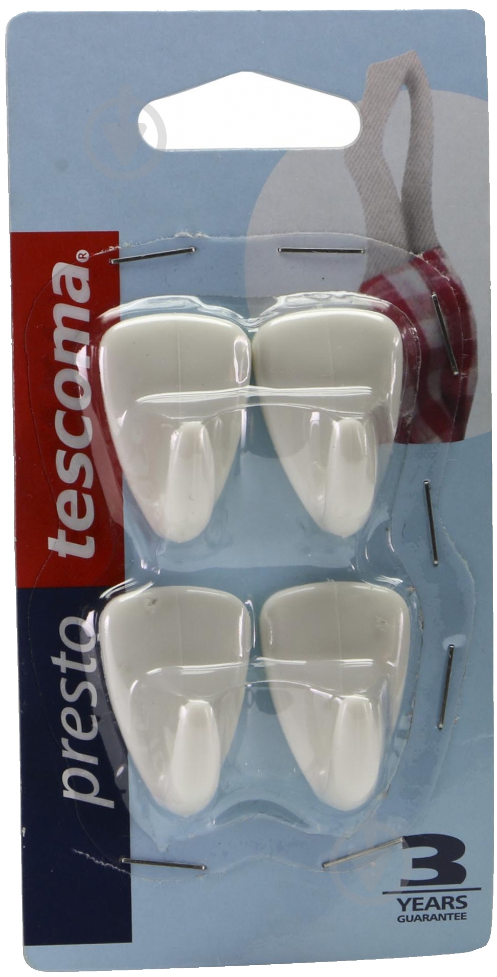 Набор клейких крючков Presto 420836 4 шт. Tescoma - фото 2