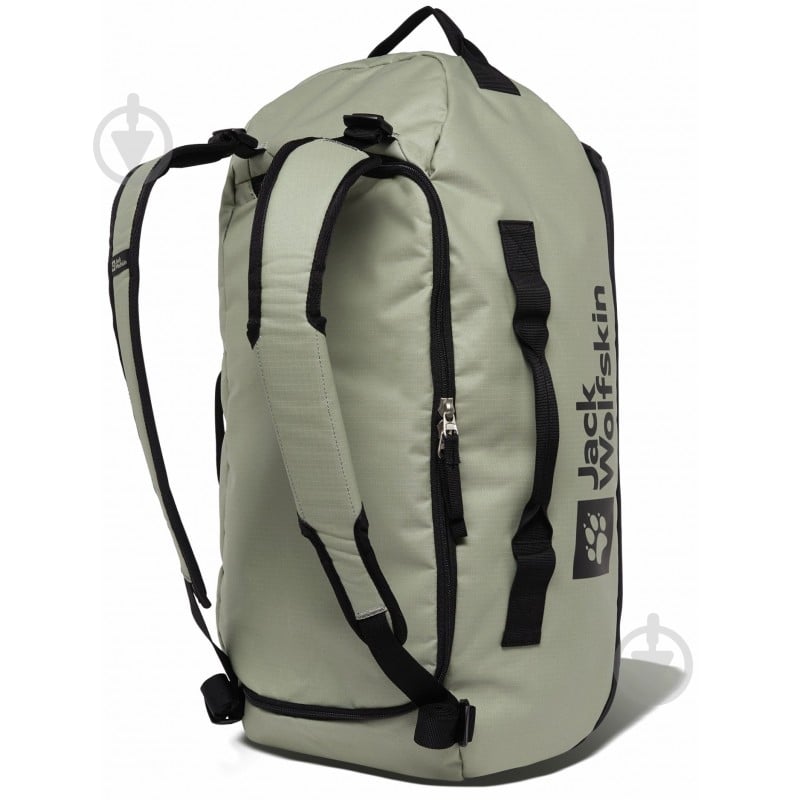Сумка-рюкзак Jack Wolfskin ALL-IN DUFFLE 35 сіро-зелений A62110_4137 - фото 1