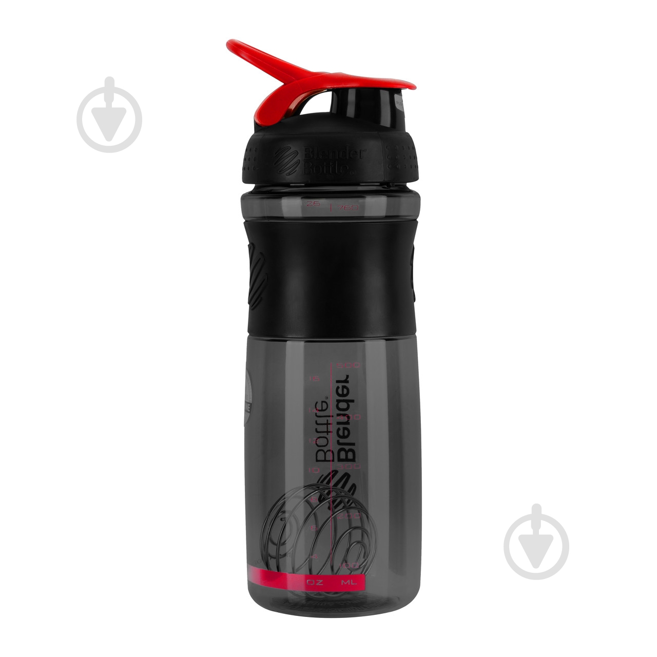 Шейкер Blender Bottle Sport Mixer 820 мл black/red - фото 7