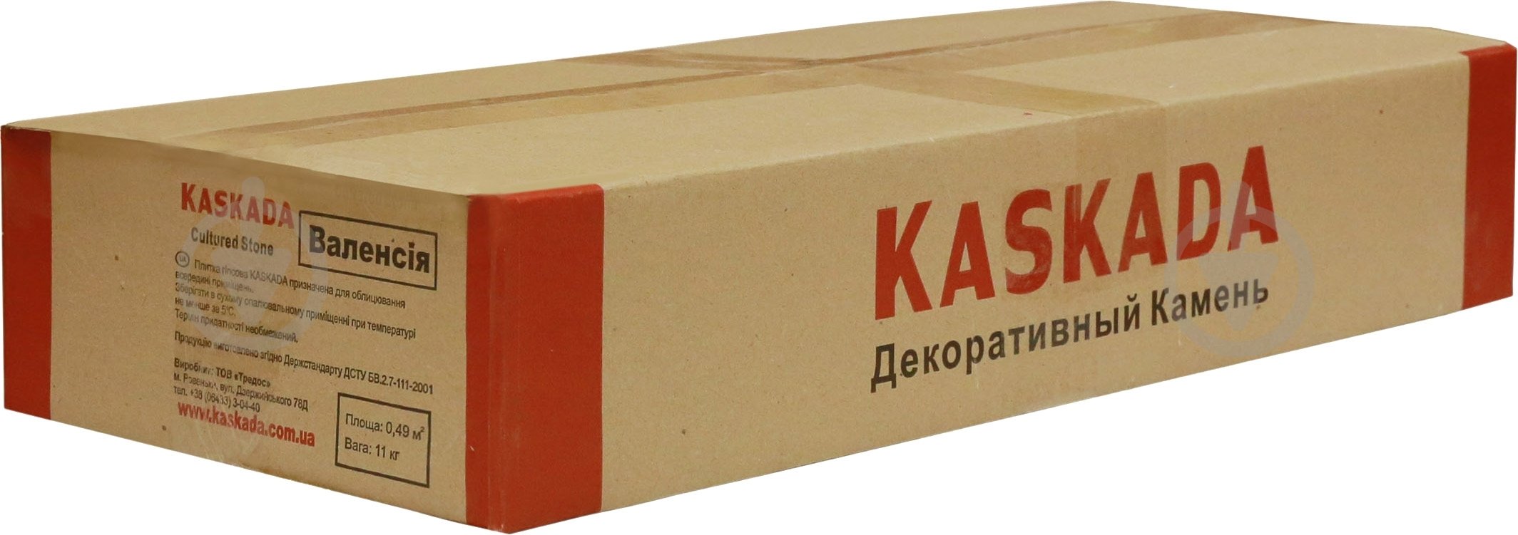 Плитка гіпсова кутник RUSTIKA Валенсія сіра 0,96 пог.м - фото 4