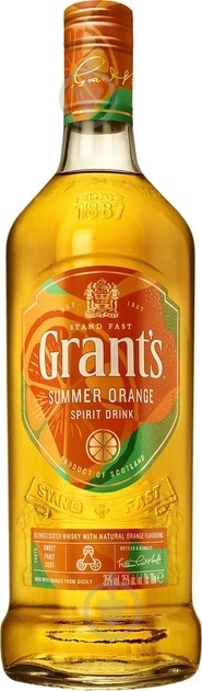 Виски Grants бленд Summer Orange 0,7 л - фото 1 Виски Grants бленд Summer Orange 0,7 л - фото 1