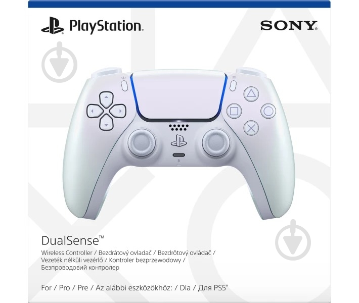 Геймпад беспроводной Sony DualSense для PS5 Chroma Pearl - фото 3