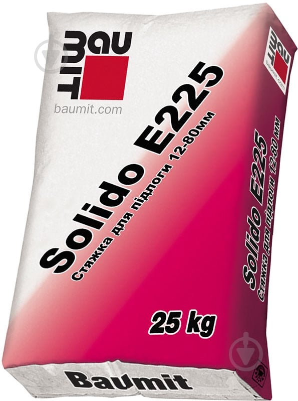 Стяжка для підлоги Baumit Solido E225 25 кг - фото 1