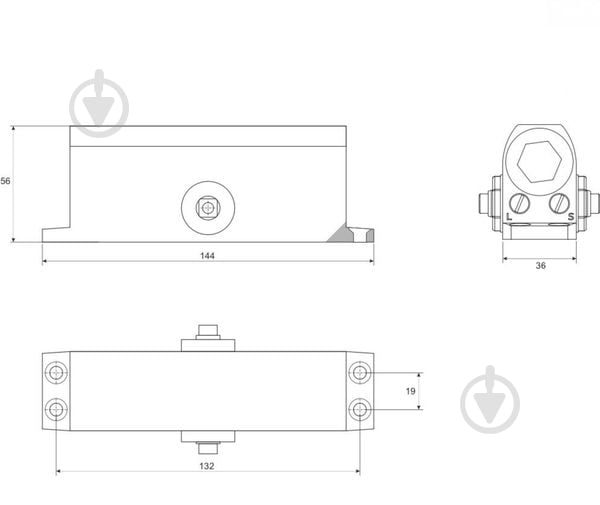 Доводчик дверной Apecs DC-20.2/0850/045/F-A1-SL (UA) серебряный 45 кг - фото 2 Доводчик дверной Apecs DC-20.2/0850/045/F-A1-SL (UA) серебряный 45 кг - фото 2