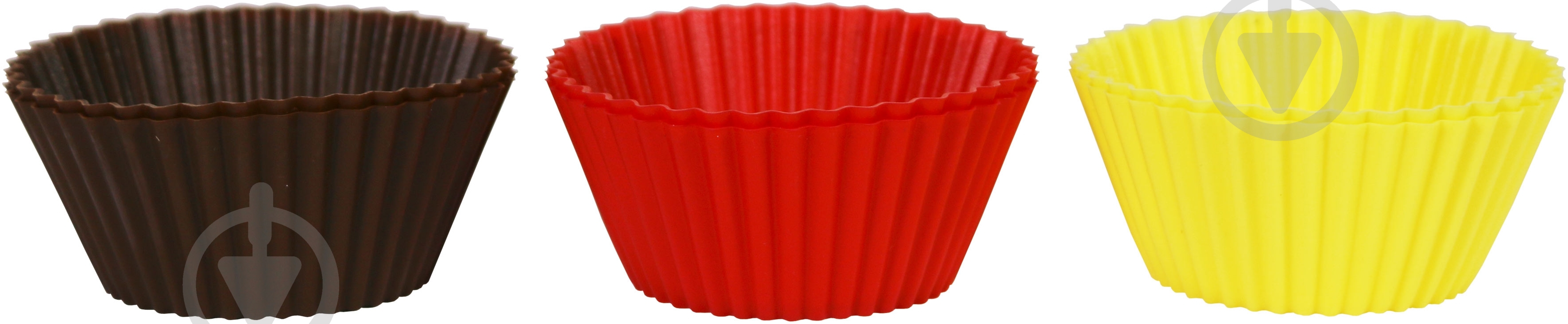 Набор форм для кексов Tescoma Delicia 7 см 6 шт. 630646 - фото 1