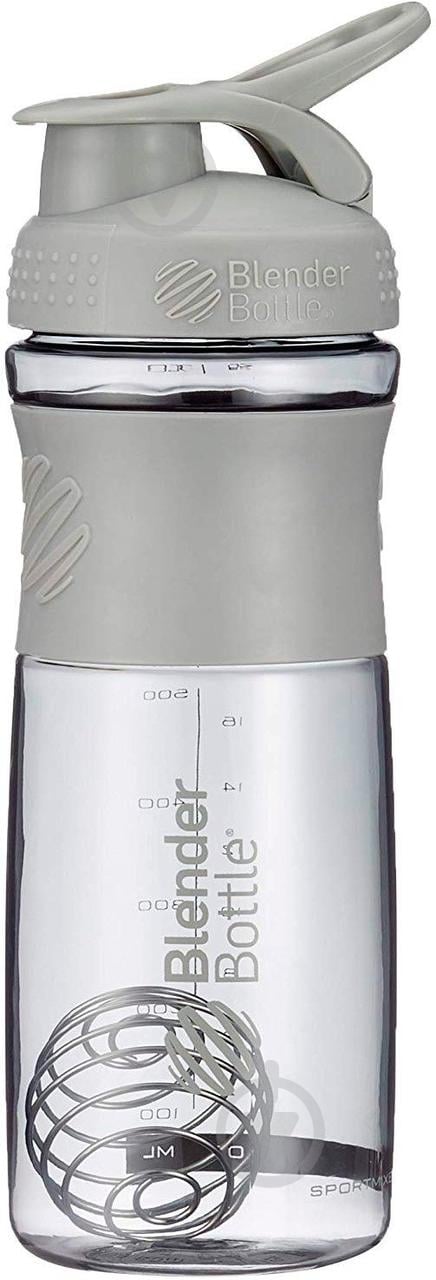Шейкер Blender Bottle Sport Mixer 820 мл grey - фото 2