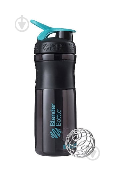 Шейкер Blender Bottle Sport Mixer 820 мл black/teal - фото 1