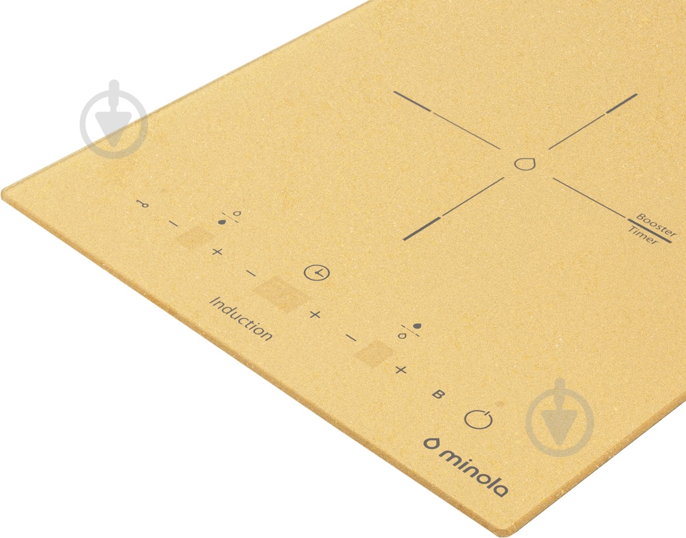 Варочная поверхность индукционная Minola MI 3044 Gold - фото 3
