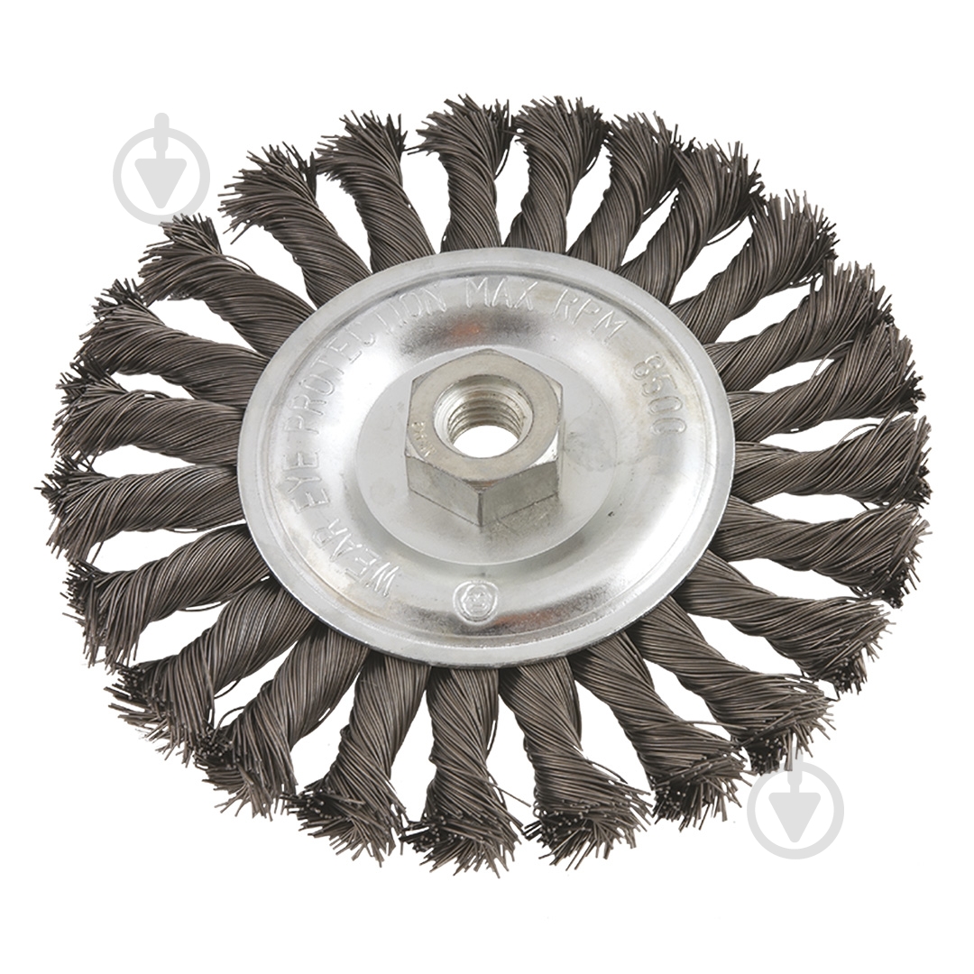 Щетка дисковая Verto 62H141 - фото 1 Щетка дисковая Verto 62H141 - фото 1