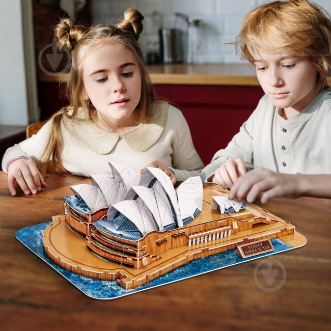 3D-пазл CubicFun National Geographic Сідней DS1088h - фото 3 3D-пазл CubicFun National Geographic Сідней DS1088h - фото 3