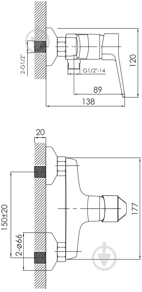 Смеситель для душа Imprese Witow 15080 - фото 2 Смеситель для душа Imprese Witow 15080 - фото 2