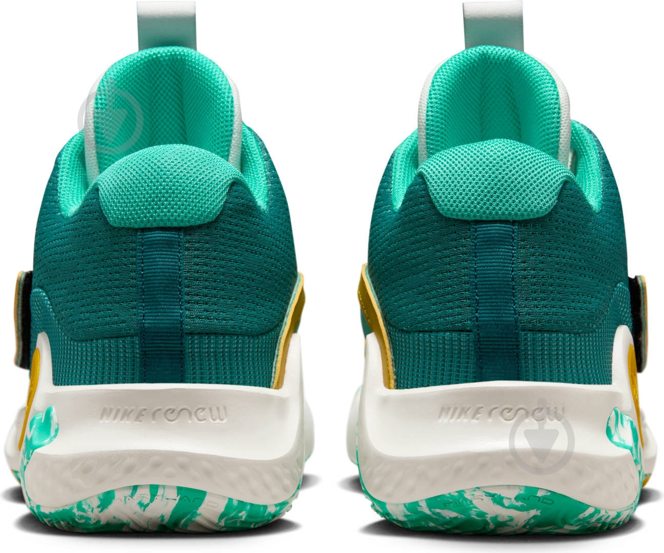 Кроссовки мужские демисезонные Nike KD TREY 5 X DD9538-300 р.46 зеленые - фото 10