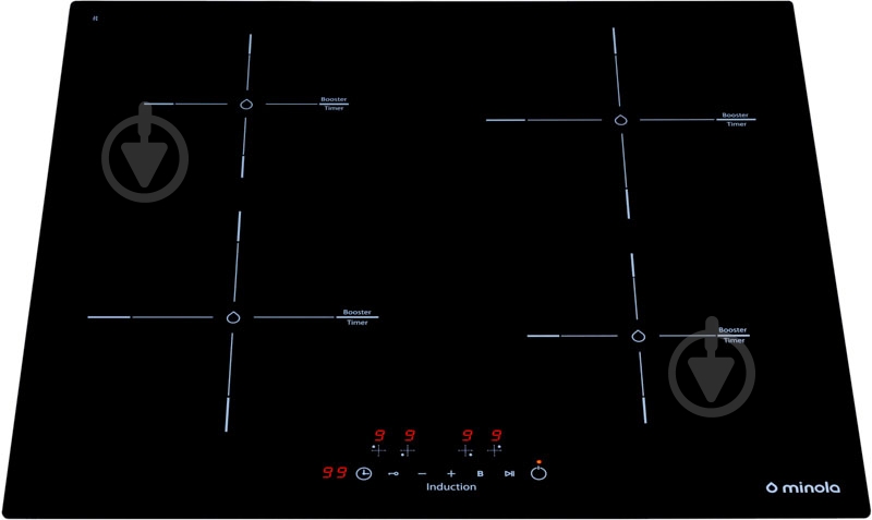 Варильна поверхня індукційна Minola MI 6044 GBL - фото 2 Варильна поверхня індукційна Minola MI 6044 GBL - фото 2