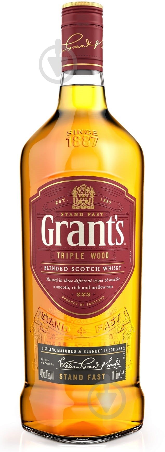 Виски Grants Triplewood 1 л - фото 1