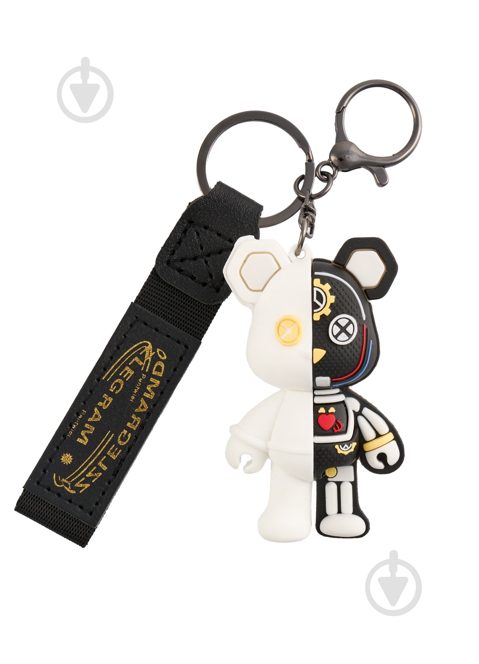 Брелок для ключей Bearbrick светлый - фото 1