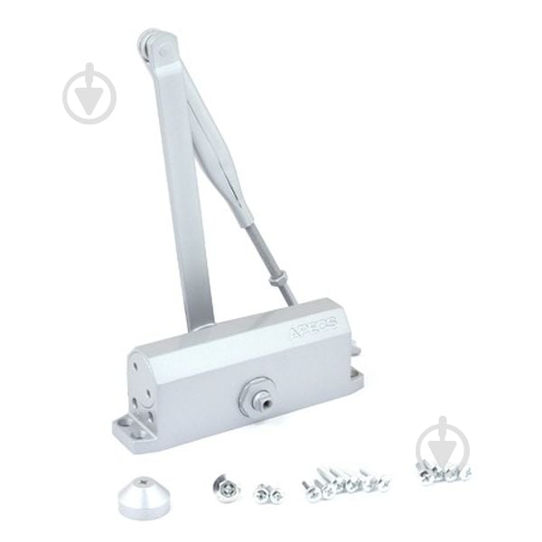 Доводчик дверной Apecs DC-20.4/1200/085/F-A2-SL (UA) серебряный 85 кг - фото 1