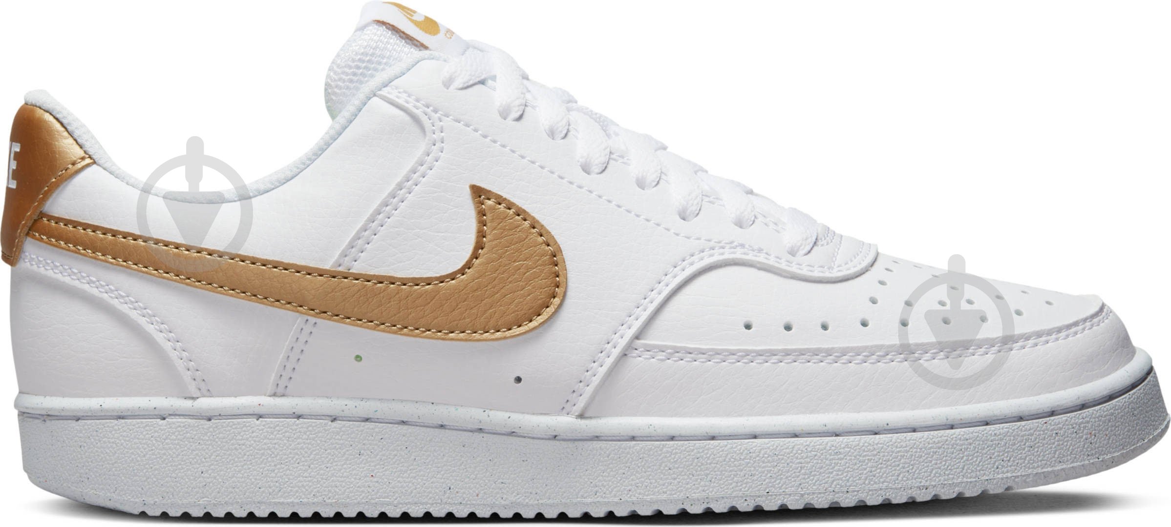 Кроссовки женские демисезонные Nike Court Vision Low Next Nature DH3158-105 р.39 белые - фото 1