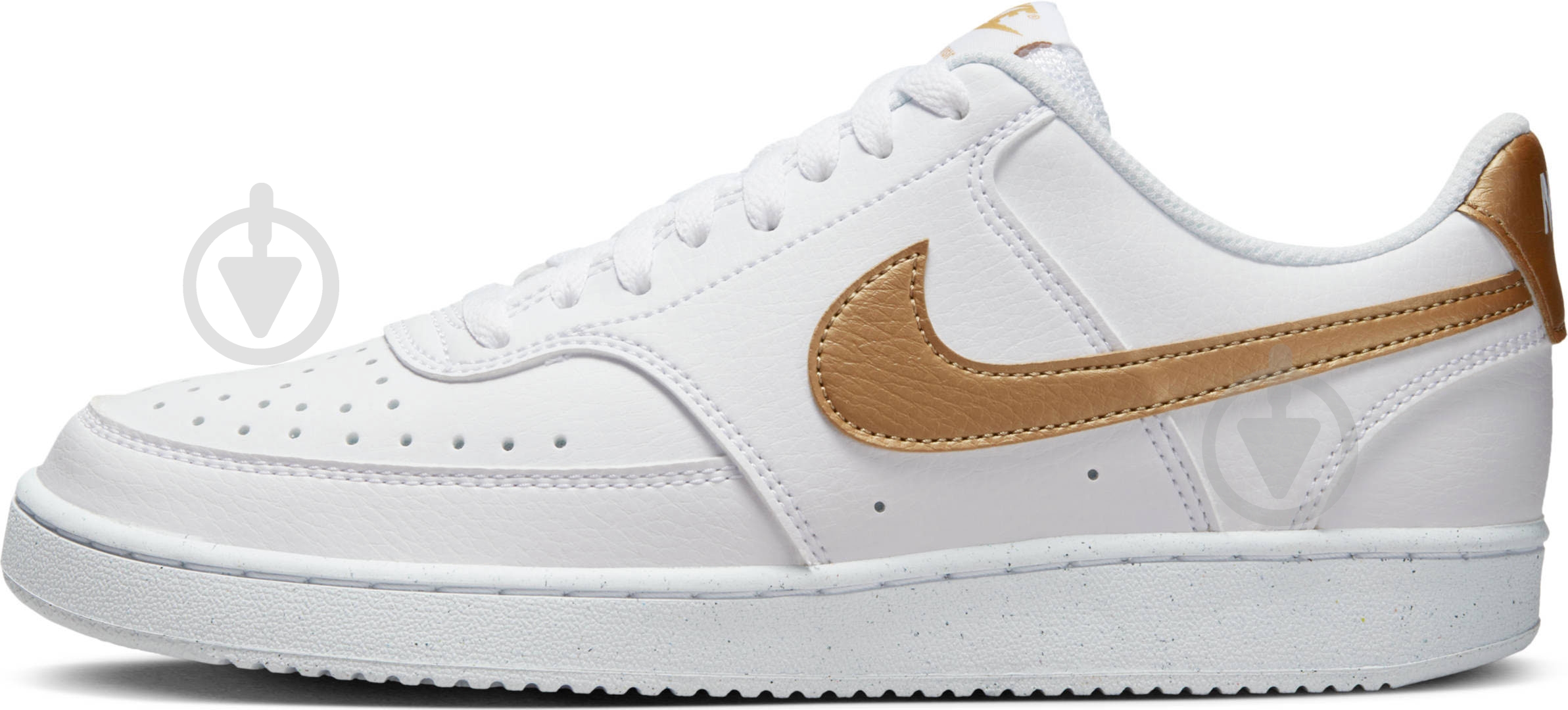 Кроссовки женские демисезонные Nike Court Vision Low Next Nature DH3158-105 р.39 белые - фото 3