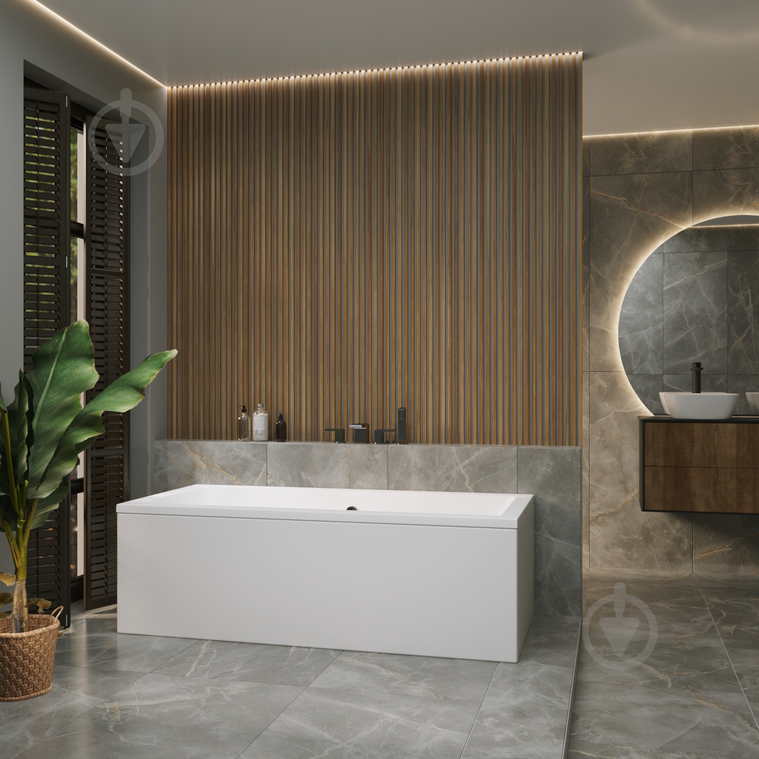 Ванна акриловая Helmken Alvaro HMY7224G1137 170х75 см - фото 12 Ванна акриловая Helmken Alvaro HMY7224G1137 170х75 см - фото 12