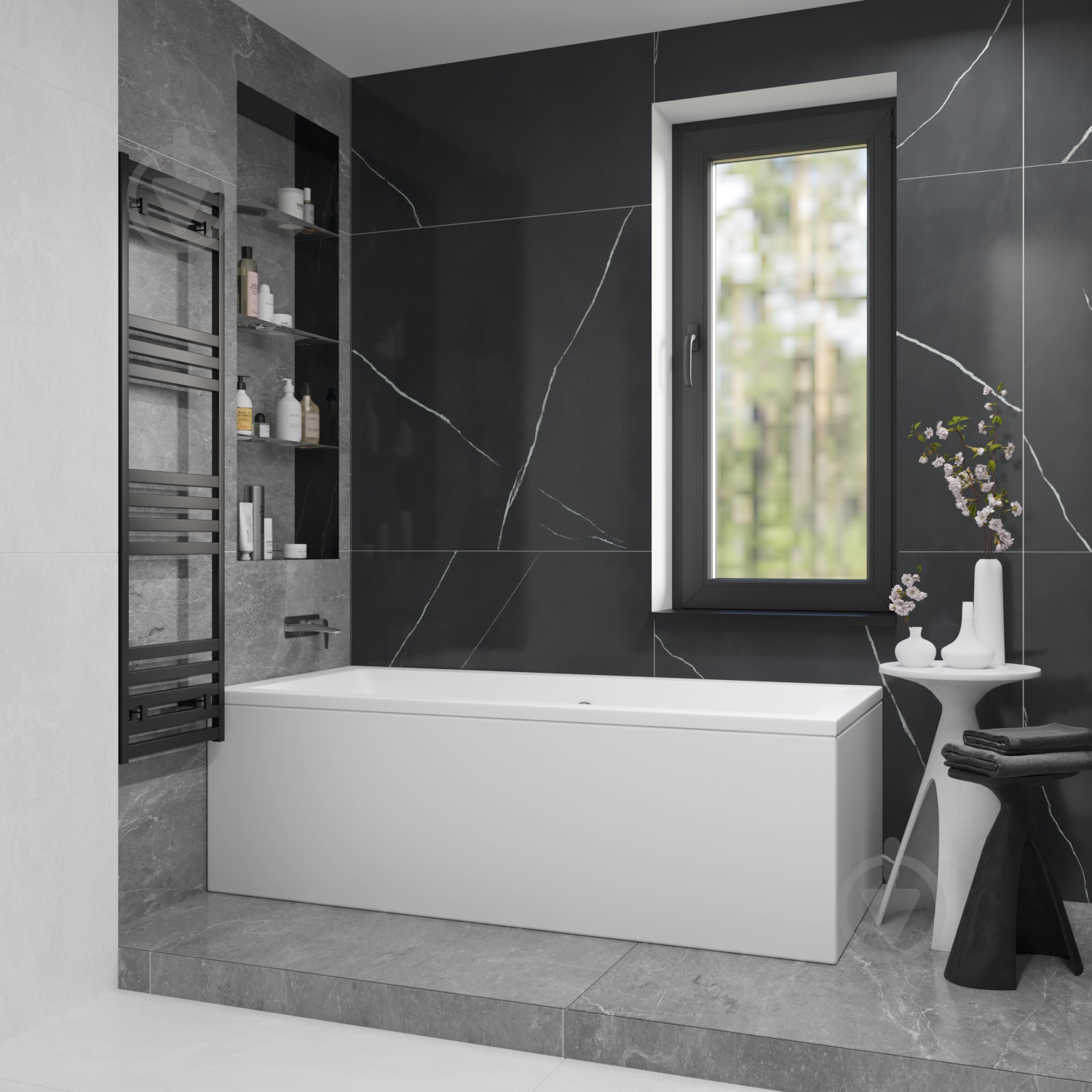 Ванна акриловая Helmken Alvaro HMY7224G1137 170х75 см - фото 7 Ванна акриловая Helmken Alvaro HMY7224G1137 170х75 см - фото 7