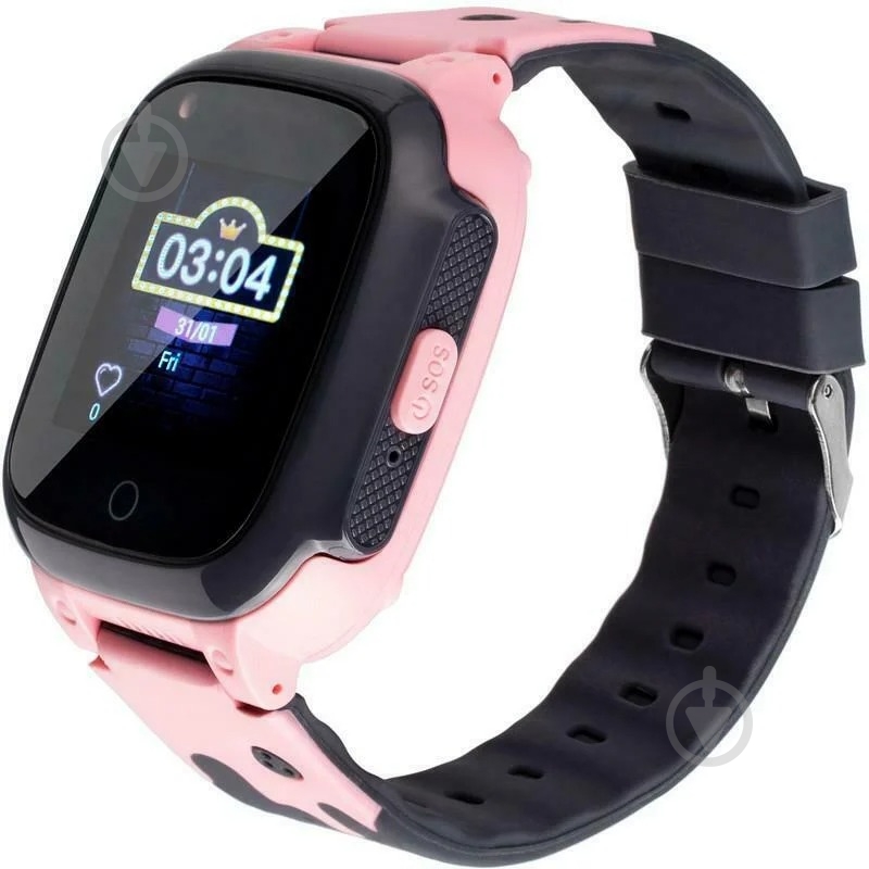 Смарт-годинник дитячий Gelius Care з GPS трекером pink (GP-PK004) - фото 1 Смарт-годинник дитячий Gelius Care з GPS трекером pink (GP-PK004) - фото 1