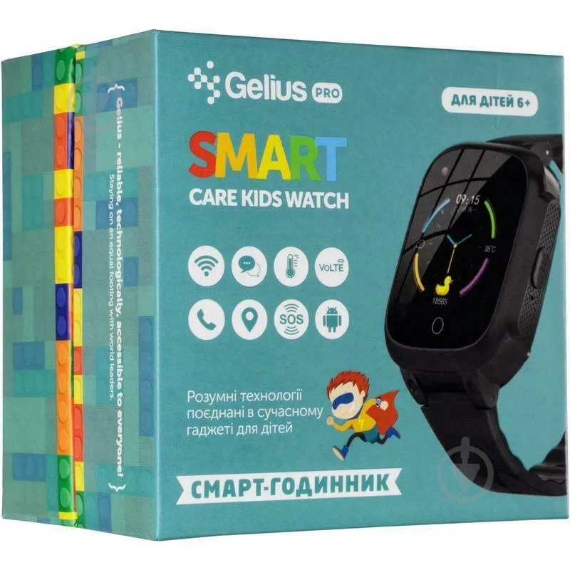 Смарт-годинник дитячий Gelius Care з GPS трекером pink (GP-PK004) - фото 26 Смарт-годинник дитячий Gelius Care з GPS трекером pink (GP-PK004) - фото 26