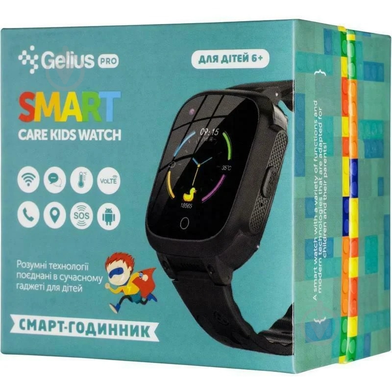 Смарт-годинник дитячий Gelius Care з GPS трекером pink (GP-PK004) - фото 27 Смарт-годинник дитячий Gelius Care з GPS трекером pink (GP-PK004) - фото 27