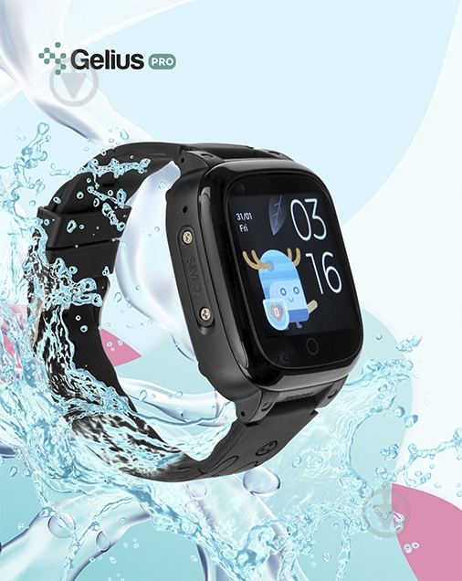 Смарт-годинник дитячий Gelius Care з GPS трекером pink (GP-PK004) - фото 32 Смарт-годинник дитячий Gelius Care з GPS трекером pink (GP-PK004) - фото 32