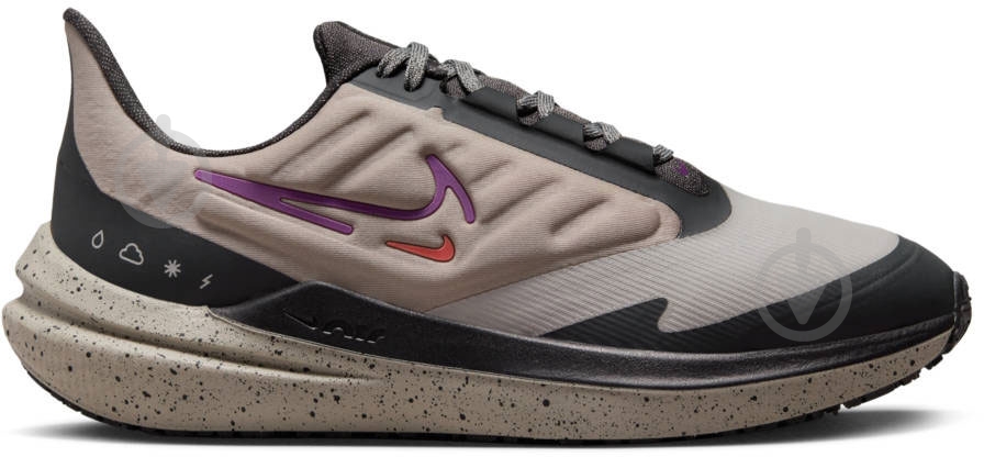 Кроссовки Nike AIR WINFLO 9 SHIELD DM1104-002 р.38,5 - фото 1