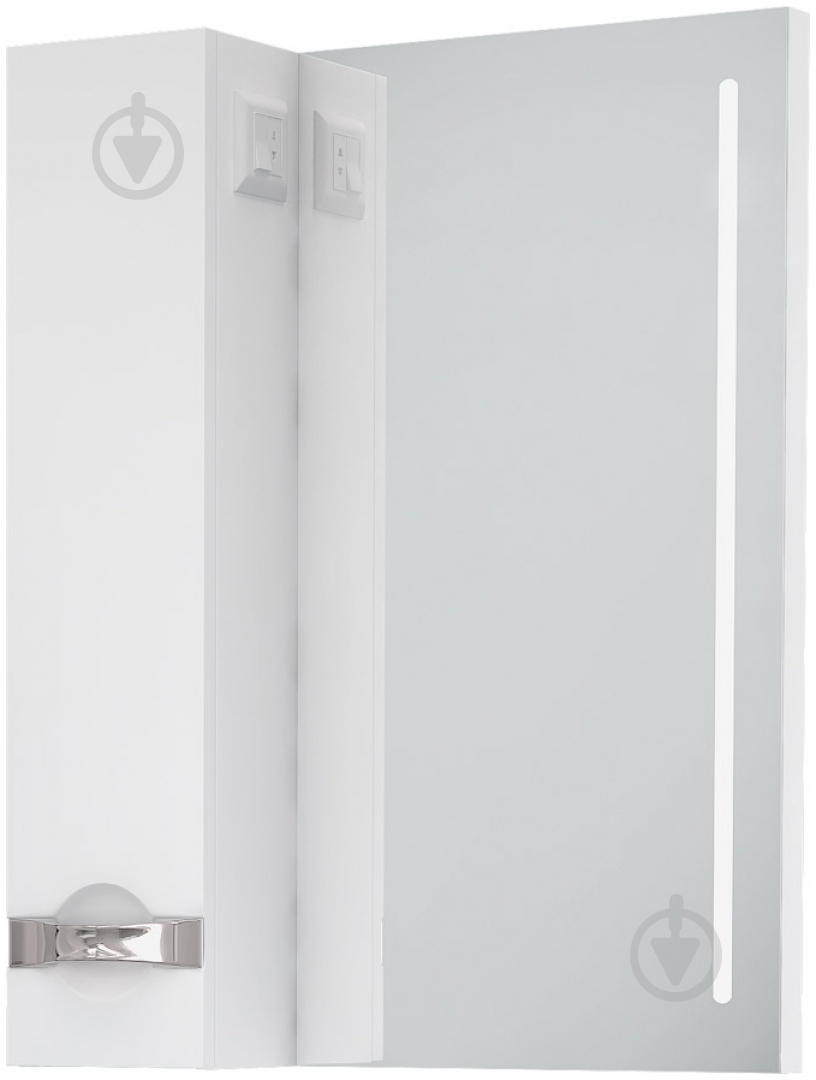 Дзеркало з шафкою Vankor Delfi 60x80 L - фото 1 Дзеркало з шафкою Vankor Delfi 60x80 L - фото 1