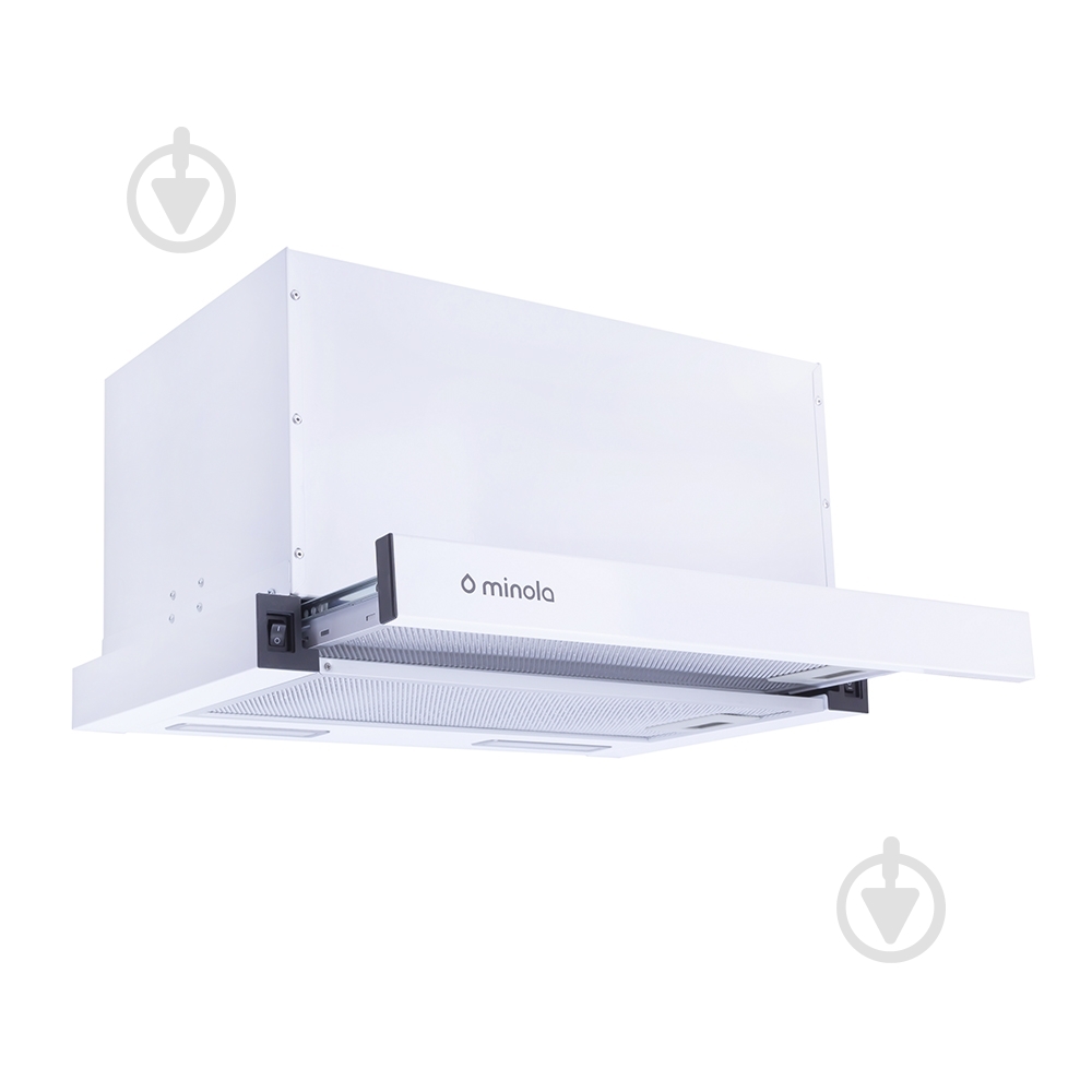 Витяжка Minola HTL 6615 WH 1000 LED телескопічна - фото 2