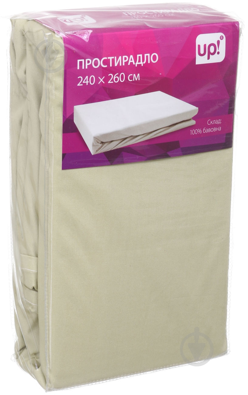 Простынь 240x260 см в ассортименте UP! (Underprice) - фото 21