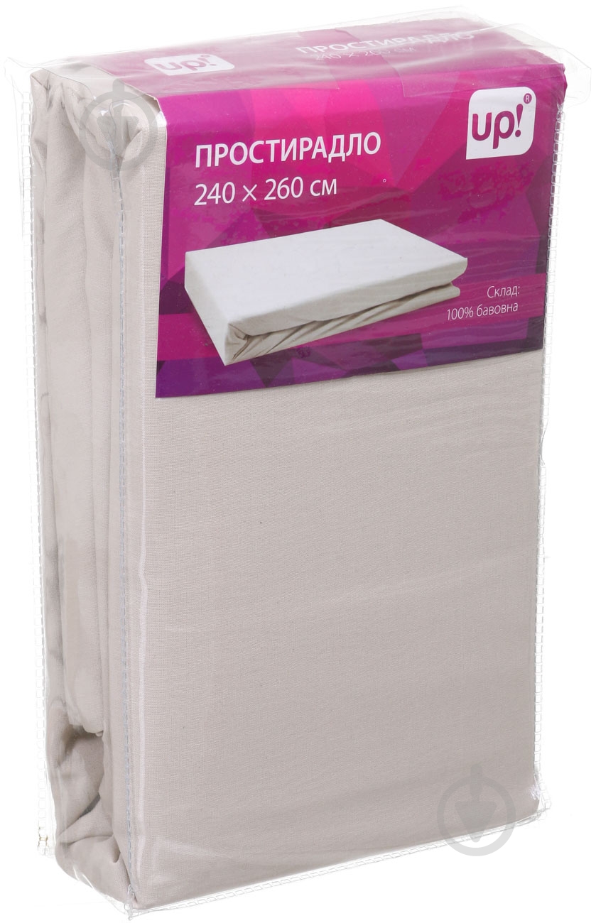 Простынь 240x260 см в ассортименте UP! (Underprice) - фото 24