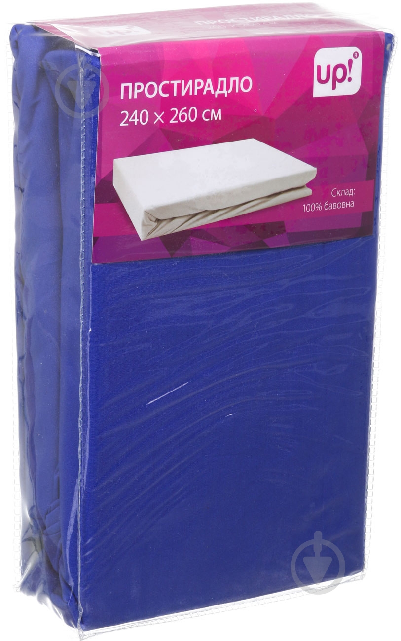 Простынь 240x260 см в ассортименте UP! (Underprice) - фото 6