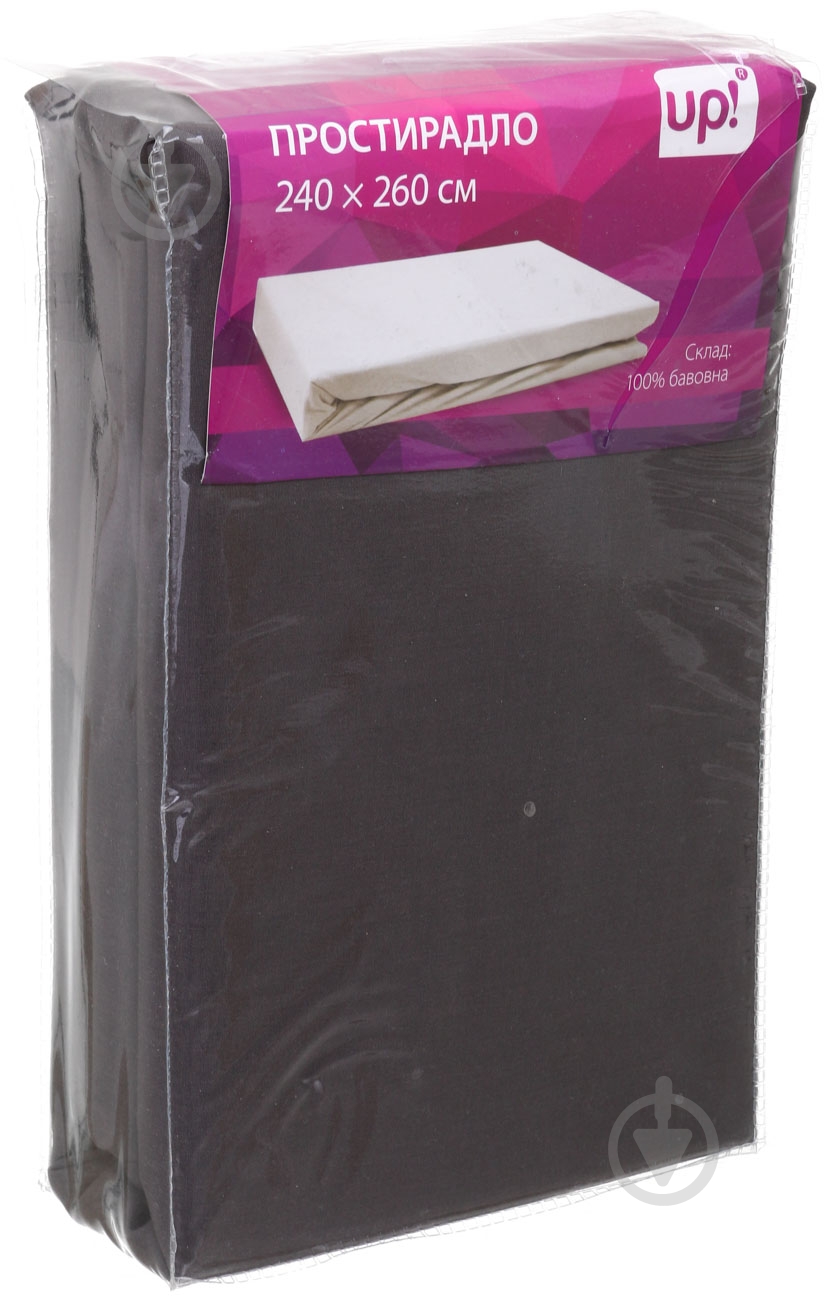 Простынь 240x260 см в ассортименте UP! (Underprice) - фото 3