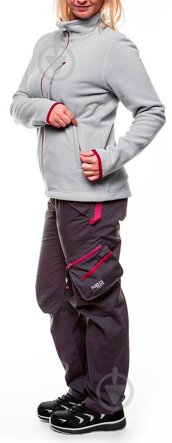 Кофта NEO tools Woman Line флисовая р. L 80-501 серый - фото 9