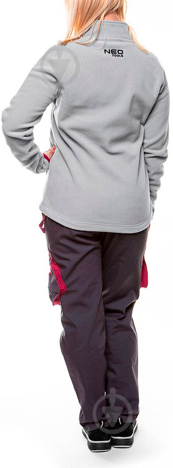 Кофта NEO tools Woman Line флисовая р. L 80-501 серый - фото 8