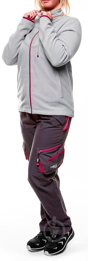 Кофта NEO tools Woman Line флисовая р. L 80-501 серый - фото 10