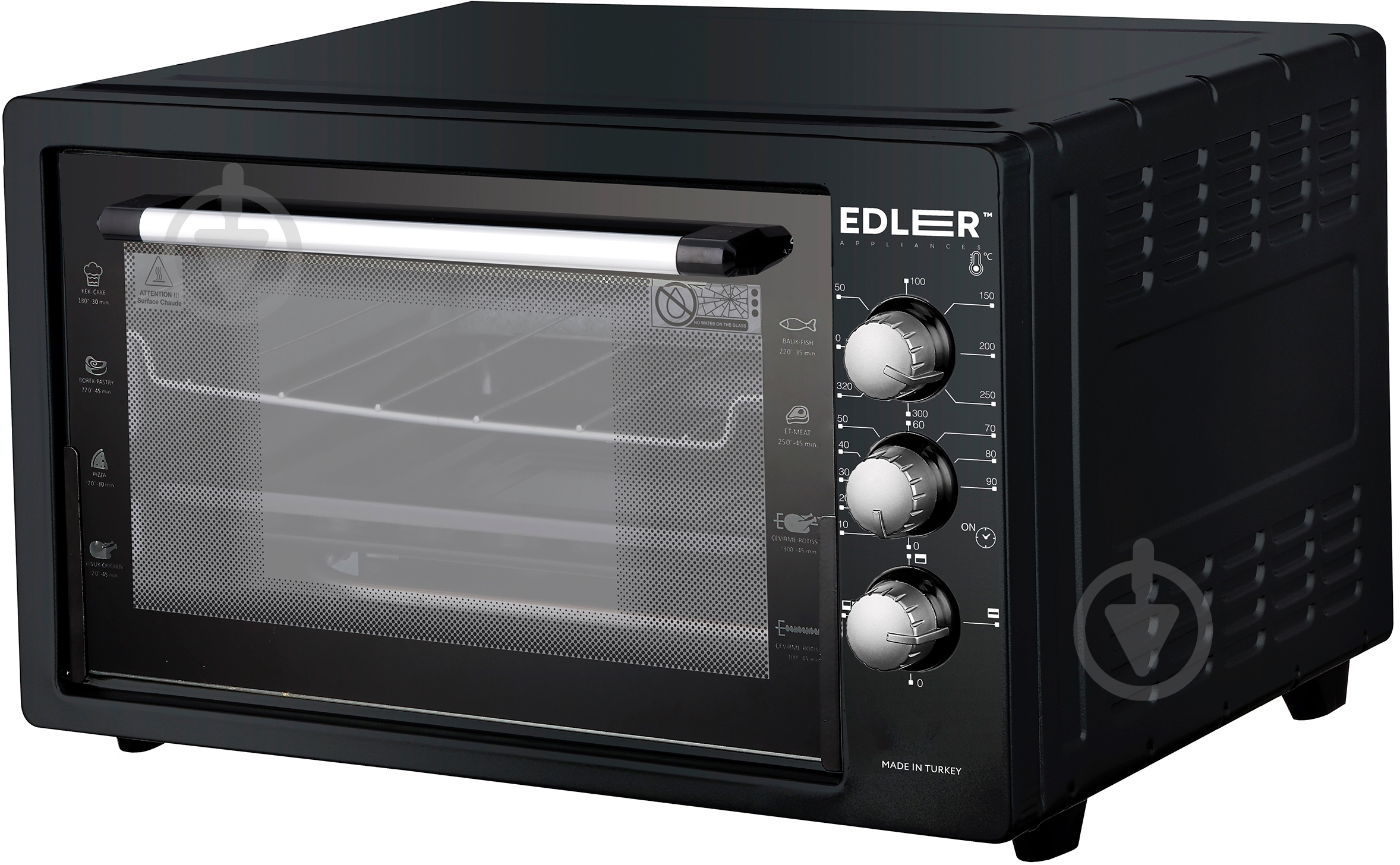 Электрическая печь EDLER EO-5003BL - фото 1 Электрическая печь EDLER EO-5003BL - фото 1