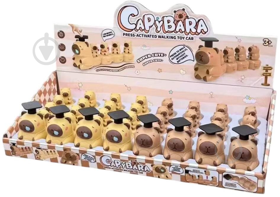 Инерционная игрушка Shantou Капибара JSF484321 - фото 1