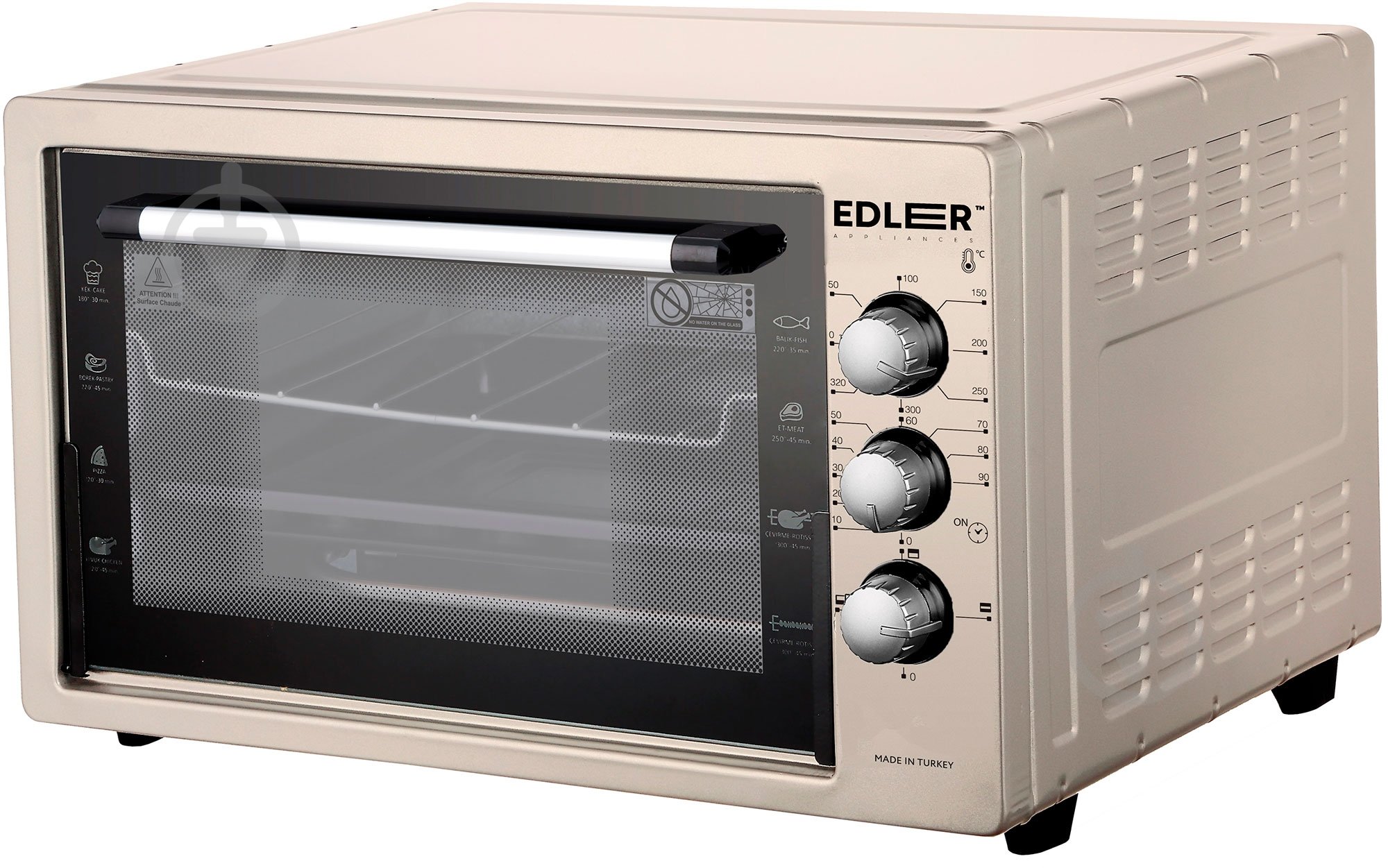 Электрическая печь EDLER EO-5003BE - фото 1 Электрическая печь EDLER EO-5003BE - фото 1