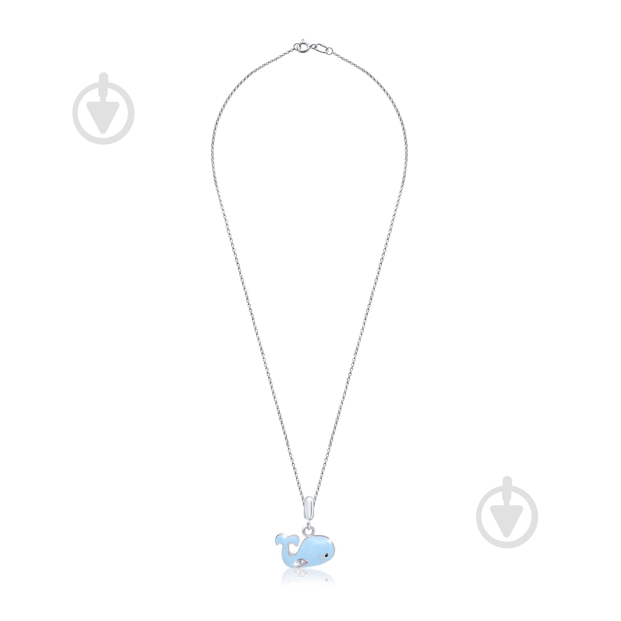 Кулон UMa&UMi Кит голубой - фото 2 Кулон UMa&UMi Кит голубой - фото 2