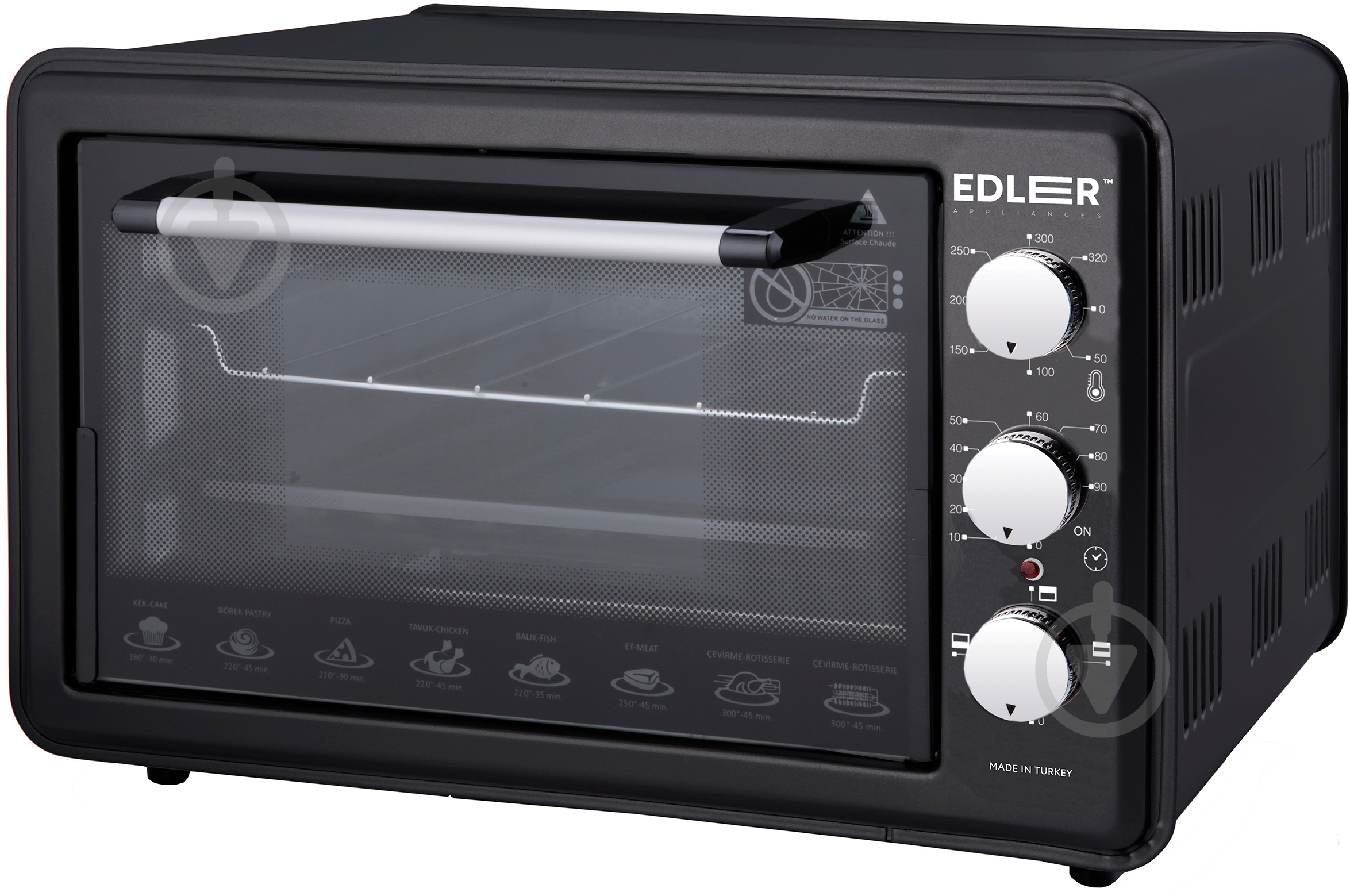 Электрическая печь EDLER EO-1003BL - фото 1 Электрическая печь EDLER EO-1003BL - фото 1